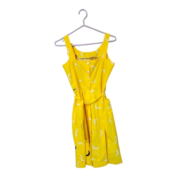 VTG 90s Celestial Crescent Moon Sundress - Front Page - Whimsigoth - Picture 3 of 9